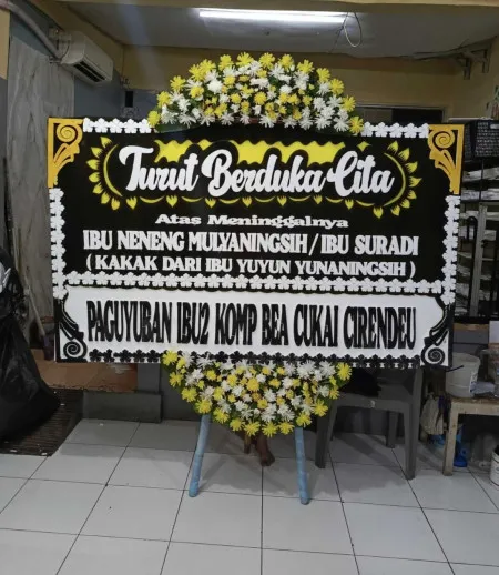 Papan Bunga Duka Randusari Semarang Selatan